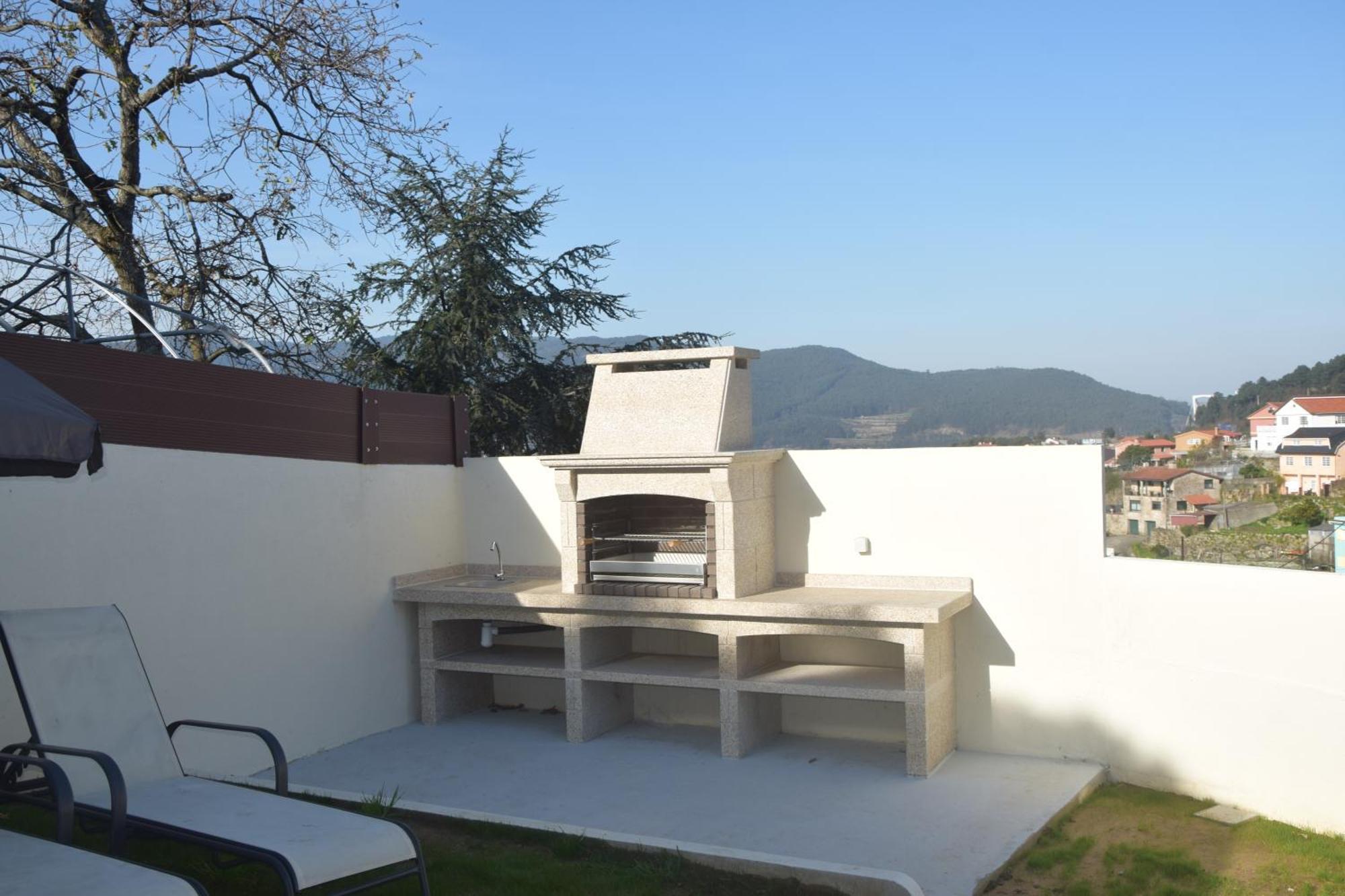 Casa En Chapela, Con Vistas A La Ria De Vigo Villa Екстериор снимка